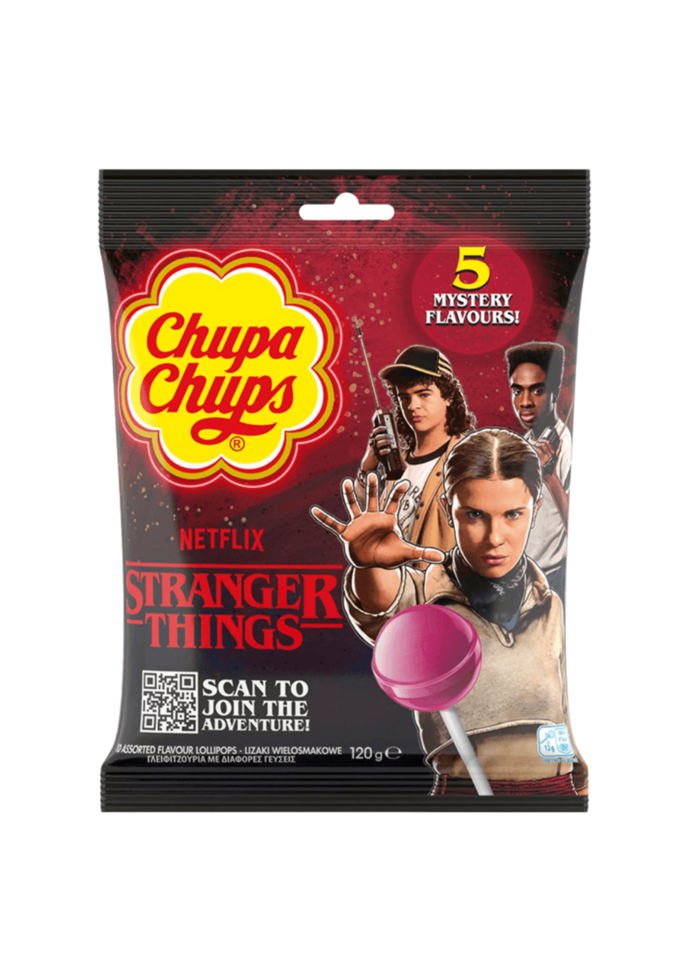 Chupa Chups Netflix Stranger Things - 120 g | MesBonBons